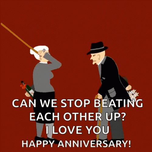 Funny Happy Anniversary GIF