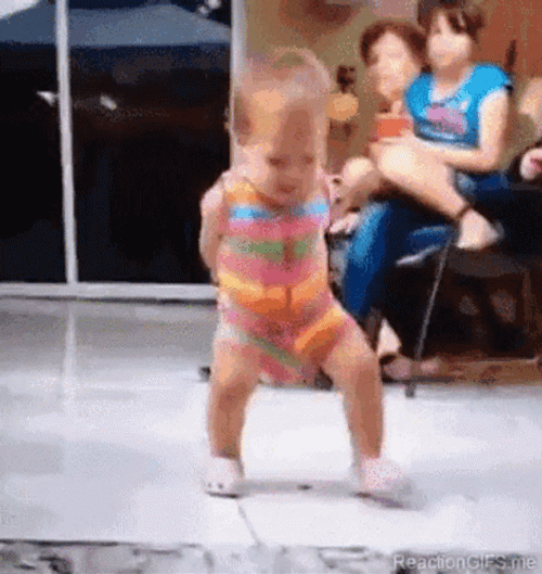 Funny Happy Baby Dancing GIF