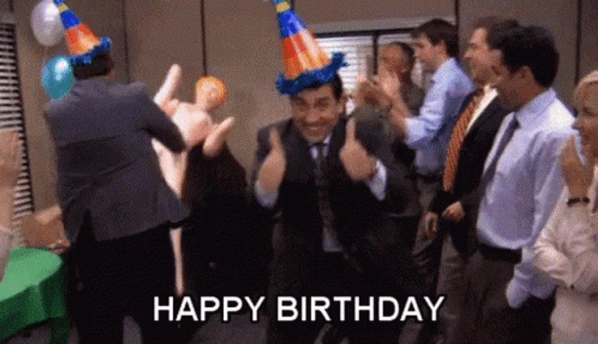 Funny Happy Birthday Party GIF | GIFDB.com