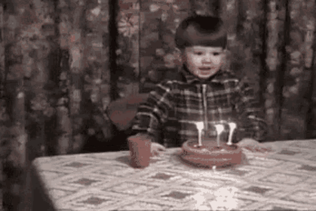 Funny Happy Birthday Sneezing Kid GIF