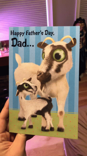 Funny Happy Fathers Day Card GIF