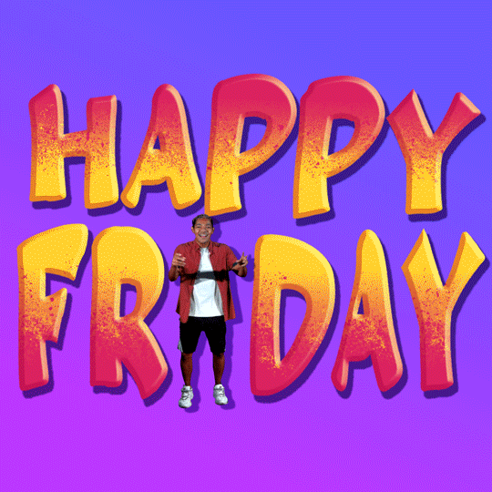 Funny Happy Friday Good Vibes Dancing GIF