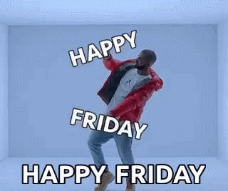 Funny Happy Friday Slow Motion Dance GIF