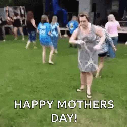 Funny Happy Mothers Day Drunk Dance GIF
