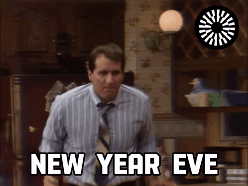 Funny Happy New Year Al Bundy GIF