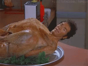 Funny Happy Thanksgiving Human Turkey GIF