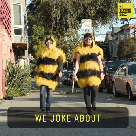 Funny Happy Tuesday Bee Suit GIF
