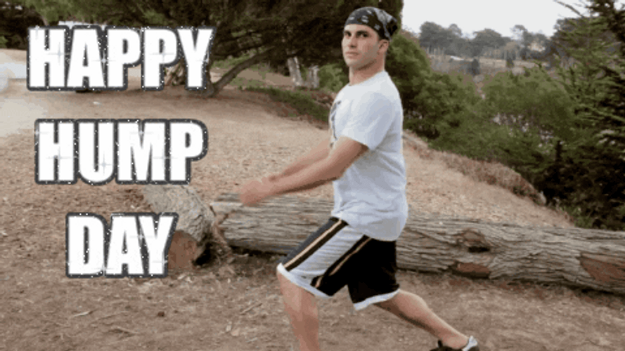 Funny Happy Wednesday Showing Off Dance Moves GIF