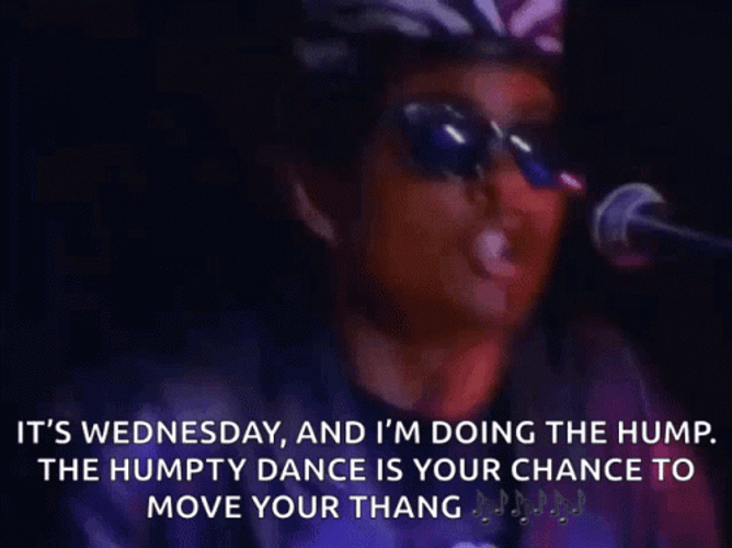 Funny Happy Wednesday The Hump Humpty Dance GIF