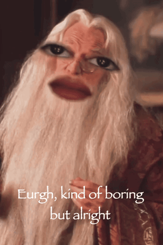 Funny Harry Potter And Gandalf GIF