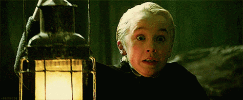 Funny Harry Potter Was Shock GIF