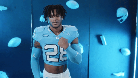 Funny Heisman Pose Carolina Athlete GIF