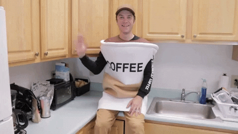 Funny Hello Death Wish Coffee GIF