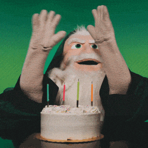 Funny Holiday Birthday Party With The Wizard GIF