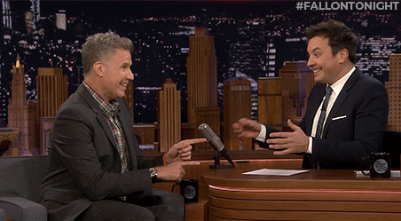Funny Hug Jimmy Fallon GIF