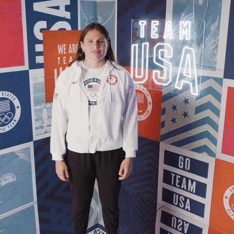 Funny Ilona Maher GIF