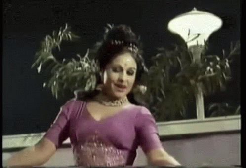 Funny Indian Woman Dancing GIF