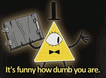 Funny Joke By Bill Cipher GIF
