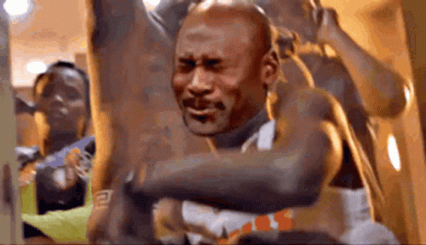Funny Jordan Face Milly Rock Dancing Animation GIF