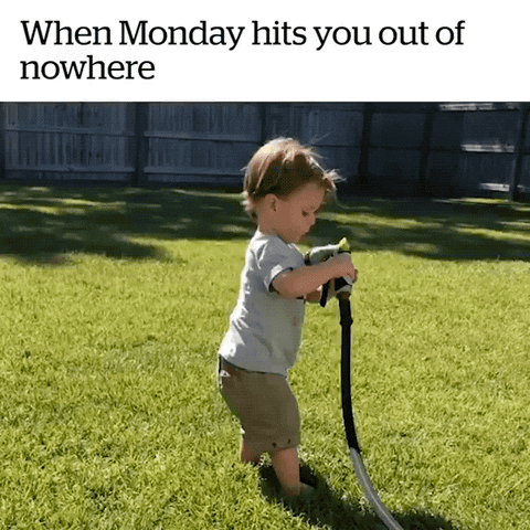 Funny Kid Water Hose Fail GIF
