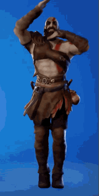 Funny Kratos God Of War Kpop Dance GIF