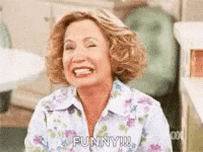 Funny Laughing Kitty Forman Actress GIF