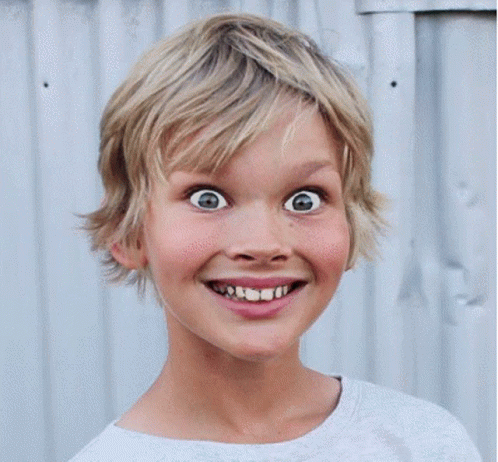 Funny Loco Crazy Teens Face GIF