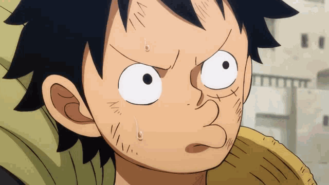Funny Luffy Whistling GIF