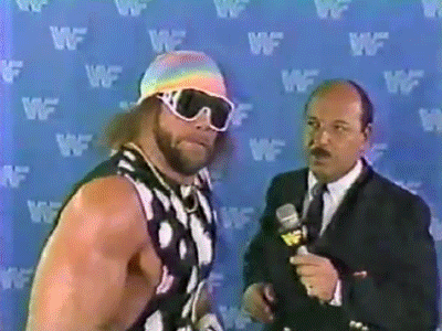 Funny Macho Man Not Necessarily GIF