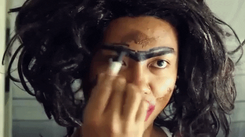 Funny Makeup Roi Wassabi GIF