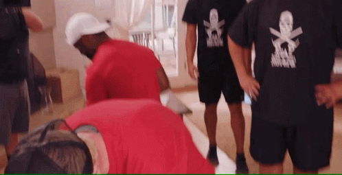 Funny Man Moving Box GIF