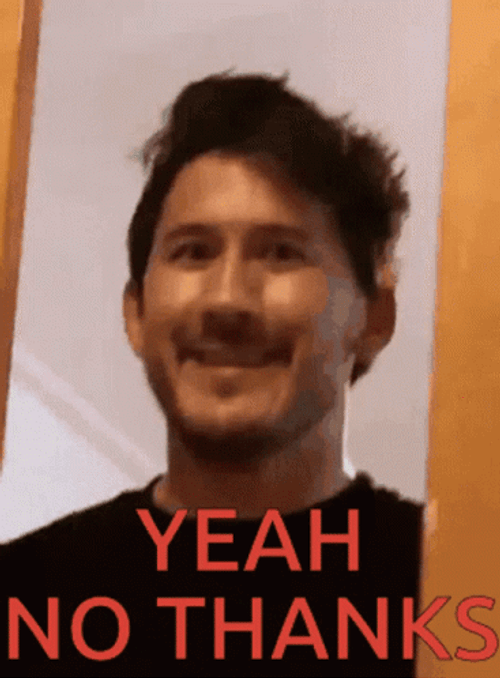 Funny Man No Thank You 367 Reaction GIF