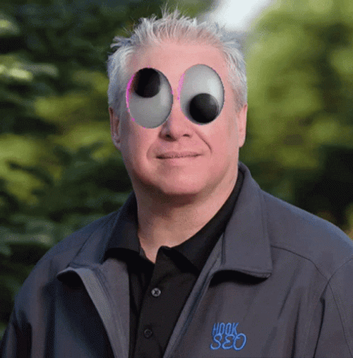 Funny Man With Googly Eyes GIF