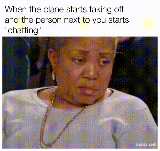 Funny Meme Plane Chat GIF