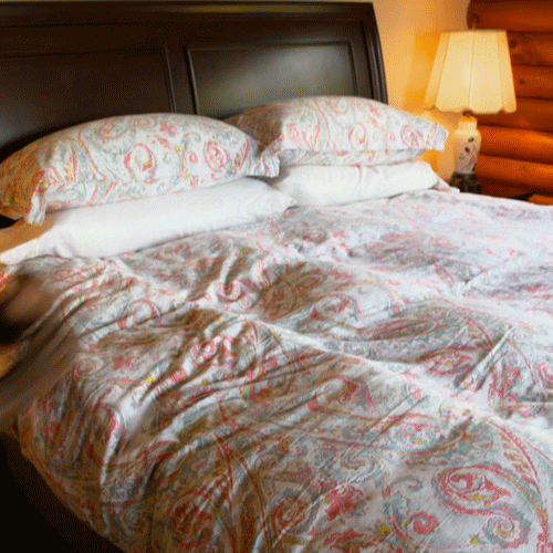 Funny Michael Morency Bed Dive Goodnight GIF