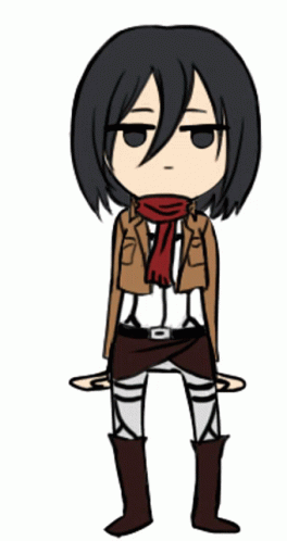 Funny Mikasa Dancing GIF