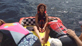 Funny Moments On Floaties GIF