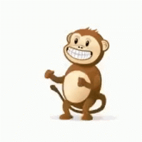 Funny Monkey Dance GIF