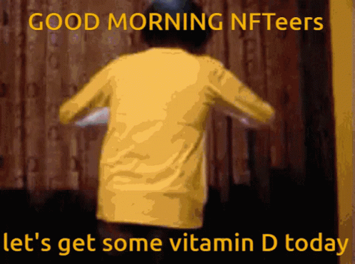 Funny Morning Vitamin D Surprise GIF