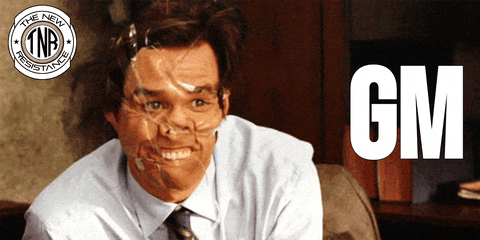 Funny Morning Jim Carrey Disfigured GIF