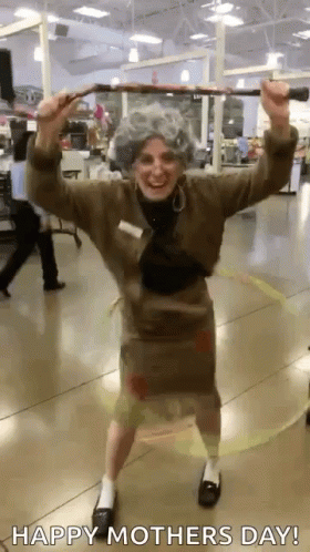 Funny Mother's Day Grandma Dancing GIF