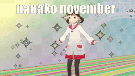 Funny Nanako November GIF