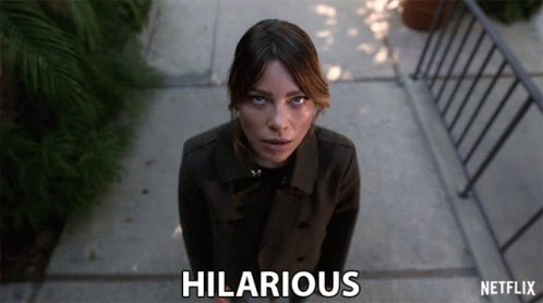 Funny No Hilarious Lauren German GIF