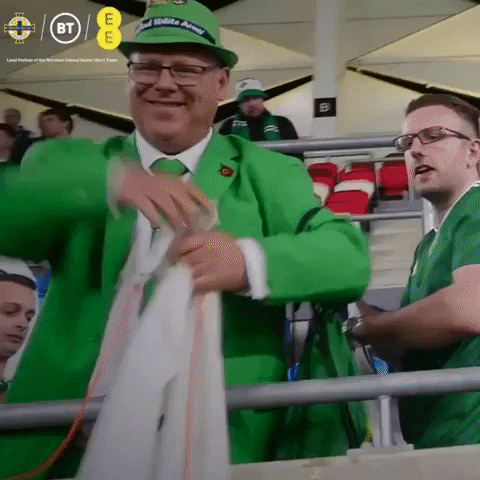 Funny Northern Ireland Men Patrick's Day GIF