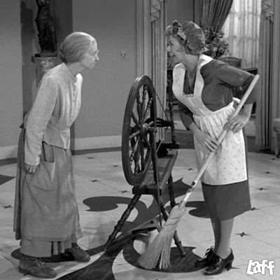 Funny Old Ladies Girl Fight GIF