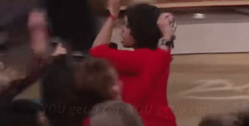 Funny Oprah You Get A Car Finger Pointing GIF