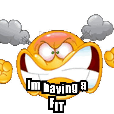 Funny Outraged Emoji Freaking Out GIF