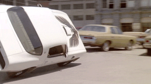 Funny Parallel Stunt Parking Police Academy GIF