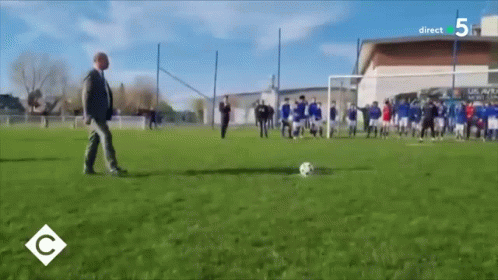 Funny Penalty Kicks GIF