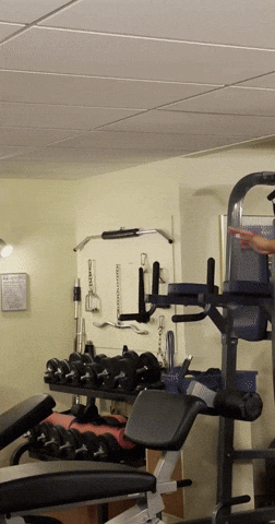 Funny Queer Walking On Balance Beam GIF